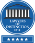 lawyers of distinction 2018 award