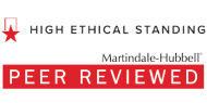 Martindale Hubbel peer reviewed ethical