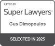 Rated by Super Lawyers 2025 badge