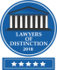 lawyers of distinction 2018 award