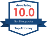 Gus Dimopoulos Avvo rating